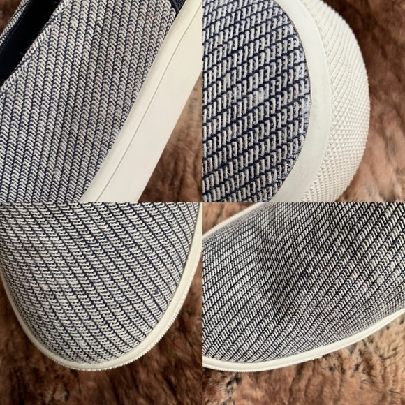 Vince Blair Woven Coast White Sneakers - Picture 6 of 10